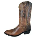 SMOKY MOUNTAIN BOOTS Men's Denver Brown Leather Western Boot (4435) - Smoky Mountain Boots
