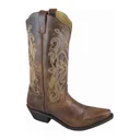 SMOKY MOUNTAIN BOOTS Women's Madison Brown Distress Leather Western Boots (6472) - Smoky Mountain Boots