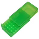MTM .380/9mm 50rd Clear Green Side Slide Pistol Ammo Box (P50SS-9M-16) - MTM Case-gard
