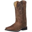 SMOKY MOUNTAIN BOOTS Women's Pueblo Dark Crazy Horse Leather Cowboy Boots (6520) - Smoky Mountain Boots