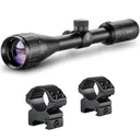 HAWKE Vantage 4-12x40 AO 1in Mil-Dot Riflescope With Matchmount 1in 2pc Double Screw Mounts - Hawke Optics