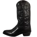 SMOKY MOUNTAIN BOOTS Men's Denver Black Leather Western Boots (4032) - Smoky Mountain Boots