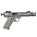 VOLQUARTSEN Battleworn Mamba-TF 22LR 4.5in 2x 10rd Black Anodized Aluminum Pistol (VF4H-0022) - Volquartsen