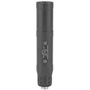 Gemtech Lunar, Pistol Suppressor, 9MM/300BLK Subsonic, Weight 10oz Long/7oz Short, Length 7" Long/ 4.7" Short, Diameter 1.4", 1/2X28 Thread ID Assembly, Black Anodized Finish 12711 - Gemtech