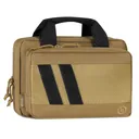 SAVIOR EQUIPMENT Specialist Series Dark FDE Soft Double Pistol Bag (HC-DGSPORT-WS-TN) - Savior Equipment