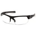 VENTURE GEAR Tensaw Safety Glasses with Black/Gray Frame and Clear Anti-Fog Lens (VGSB310T) - Venture Gear