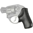 HOGUE No Finger Groove Rubber Bantam Boot Tamer Cushion Black Grip For Ruger LCR (78050) - Hogue