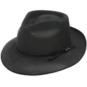 STETSON Stratoliner Milan Fedora Black Hat (TSSTROB-292407) - Stetson