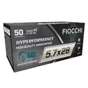 FIOCCHI Hyperformance Defense 5.7x28mm 35gr Jacketed Frangeable 50rd/Box Handgun Ammo (57JF35) - Fiocchi