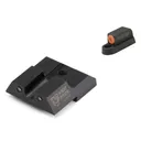 NIGHT FISION Perfect Dot Orange Front Ring/U Notch Black Rear Rings Night Sight Set For CZ P-07/P-09 (CZU-076-007-OGZG) - Night Fision