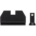 NIGHT FISION Optics Ready Black Front Ring/Blank Rear Sight Stealth Night Sight Set for CZ P-10 C/F/S (CZU-077-286-355-ZGZX) - Night Fision