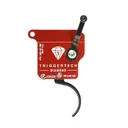 TRIGGERTECH Rem700 Diamond Traditional Curved Left Hand Single Stage Trigger No Bolt Release (R7L-SRB-02-TNC) - Triggertech
