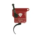 TRIGGERTECH Rem700 Diamond Pro Curved Right Hand Single Stage Trigger No Bolt Release (R70-SRB-02-TNP) - Triggertech