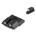 NIGHT FISION Perfect Dot White Front Ring/U Notch White Rear Rings Night Sight Set For CZ P-07/P-09 (CZU-076-007-WGWG) - Night Fision