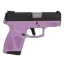 TAURUS G2S 9mm Luger 3.26in 2x 7rd Mags Light Purple/Black Pistol (1-G2S931LP) - Taurus