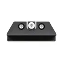 NIGHT FISION Tritium For CZ P-07/P-09 White Front Ring And U Notch Black Rear Rings Night Sight Set (CZU-076-007-WGZG) - Night Fision