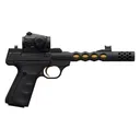 BROWNING Buck Mark Vision Black/Gold .22LR 5.875in Suppressor Ready Vortex Red Dot 10rd Pistol (51582490) - Browning