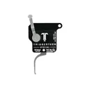 TRIGGERTECH Rem700 Special Right No Bolt Release Straight Flat Stainless Steel Trigger (R70-SBS-13-TNF) - TriggerTech