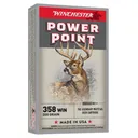 WINCHESTER AMMO Power-Point .358 Winchester 200gr PP 20rd/Box Rifle Ammo (X3582) - Winchester