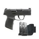 SIG SAUER TacPac P365 9mm 3.1in Black X-Ray 3 Polymer Grip Pistol with Holster and 3x 12rd Steel Mags (365-9-BXR3P-TACPAC) - Sig Sauer