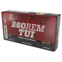 FORT SCOTT MUNITIONS .260 Rem TUI 123Gr SCS 20rd Box Ammo (260-123-SCV2) - Fort Scott Munitions
