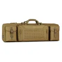 SAVIOR EQUIPMENT Urban Warfare 36in Dark FDE Double Rifle Case (RB-3612DG-VER2-TN) - Savior Equipment