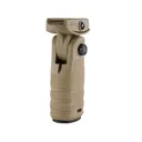 MFT React Folding Scorched Dark Earth Vertical Fore Grip (RFGSDE) - Mission First Tactical