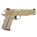 TISAS 1911 Raider 45 ACP 5in 2x 8rd Mags FDE Cerakote Pistol (1911-DUTY-B45RDG) - Tisas