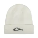 DRAKE LST White Rib-Knit Stocking Cap (DH1775-WHT) - Drake Waterfowl