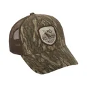 DRAKE Vintage Badge Mossy Oak Bottomland Mesh Back Cap (DH4070-006) - Drake