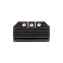 NIGHT FISION Optics Ready Stealth Glock 17/19/34 with RMR/507c/508t Black Front Black Rear Night Sight Set (GLK-001-290-313-ZGZG) - Night Fision