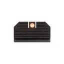 NIGHT FISION Optics Ready Stealth Glock 17/19/34 Orange Front Blank Rear Night Sight Set (GLK-001-290-313-OGZX) - Night Fision