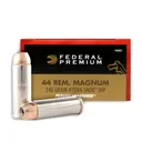 FEDERAL Premium Personal Defense 44 Mag 240 Grain Hydra-Shok JHP Ammo, 20 Round Box (P44HS1) - Federal Ammo