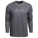 VORTEX Men's Core Logo Performance Grid Turbulence T-Shirt (222-43-TRB) - Vortex