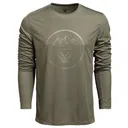 VORTEX Men's 3 Peaks Performance Grid Deep Lichen T-Shirt (222-60-DBA) - Vortex Optics