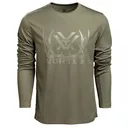 VORTEX Men's Full-Tine Performance Grid Deep Lichen T-Shirt (VOR-222-61-DBA) - Vortex Optics