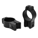 WARNE Vapor 1in High Matte Black Rimfire Rings (V422M) - Warne Scope Mounts