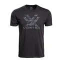VORTEX Mens Camo Logo Charcoal Heather Short Sleeve T-Shirt (120-15-CHH) - Vortex