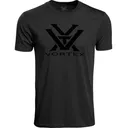 VORTEX Mens Core Charcoal Heather Logo Short Sleeve T-Shirt (120-16-CHH) - Vortex