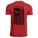 VORTEX Men's Salute Short Sleeve T-Shirt (121-14-REH) - Vortex