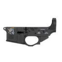 SPIKE'S TACTICAL AR-15 Snowflake Color Filled Stripped Lower Receiver (STLS030-CFA) - Spikes Tactical