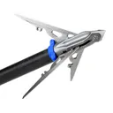 G5 OUTDOORS Megameat 3-Blade 100 Grain 3-Pack Crossbow Broadhead (MM102) - G5 Outdoors