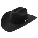 STETSON Oak Ridge 3X Wool Felt Black Cowboy Hat (SWOAKR) - Stetson