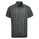 VERTX Men's Guardian Stretch Pine Plaid SS Shirt (F1-VTX1432-PNP) - Vertx