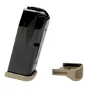 CANIK Mete MC9 9mm 12rd Magazine With Flush Baseplate and Finger Rest (MA2277D) - Canik