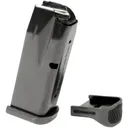 CANIK 9mm 12rd Black Magazine With Flush Baseplate and Finger Rest Baseplate For MC9 (MA2277) - Canik