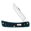 CASE XX Sod Buster Jr Jigged Mediterranean Blue Bone Pocket Knife (51854) - Case Xx