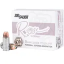 SIG SAUER Rose V-Crown 9mm Luger 115gr JHP 20rd Ammo (E9MMA1-ROSE-20) - Sig Sauer