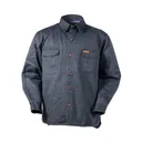 OUTBACK TRADING Men's Arkansas Navy Shirt Jacket (2806-NVY) - Outback Trading