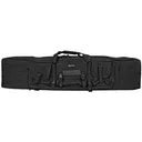 GPS Tactical Double Rifle Case, Black, 55", 600 Denier Polyester GPS-DRC55 - G Outdoors